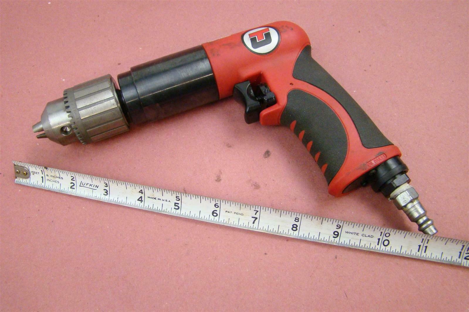 Universal Tool 1/2" Air Drill, 800 RPM , 3.5 CFM Reversible, 90 PSI