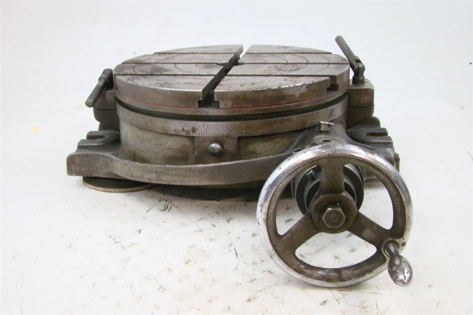 Milling Machine 12" Rotary Table eBay