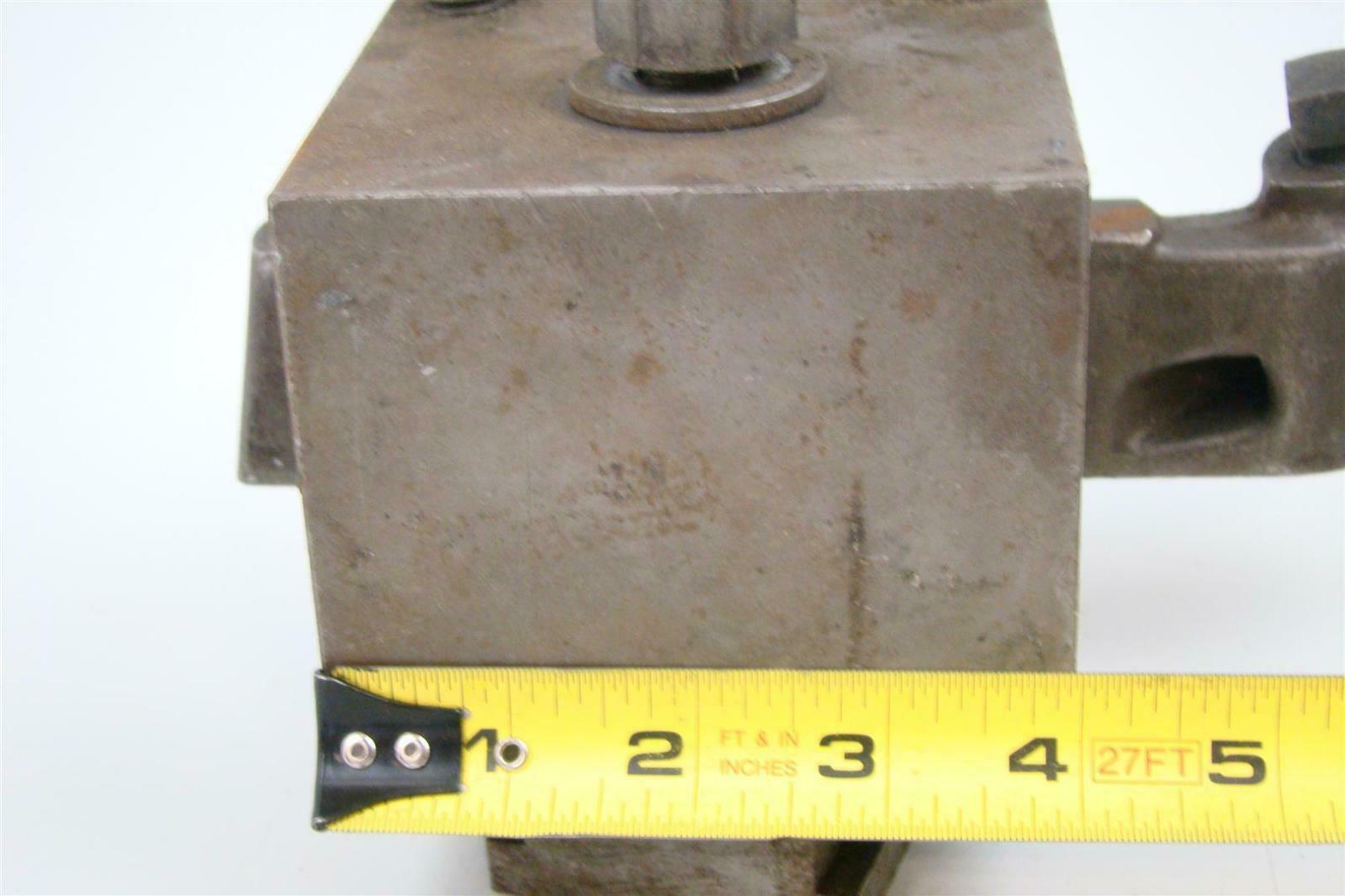 J.H. Williams Turning Tool Holder with Lathe Turret Block , No. 3R Joseph Fazzio, Incorporated