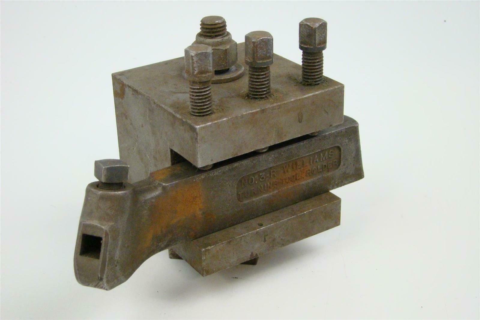 J.H. Williams Turning Tool Holder with Lathe Turret Block , No. 3R Joseph Fazzio, Incorporated