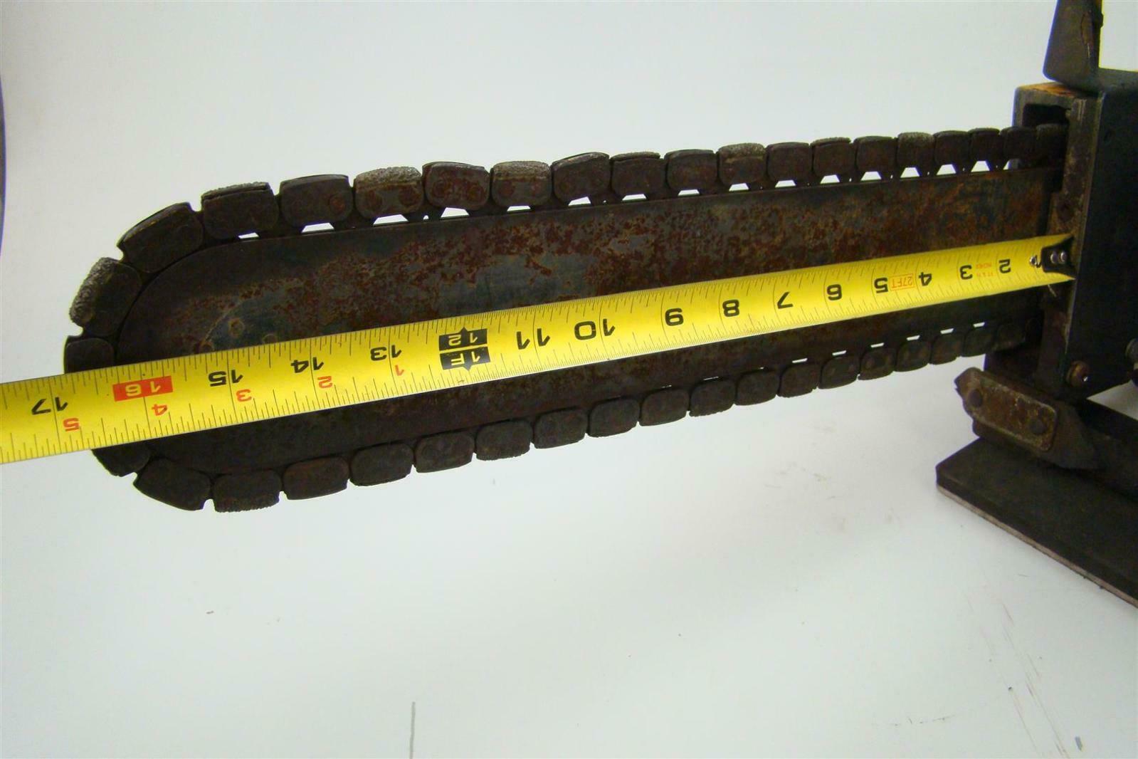 U.S. Saws Air Powered, Heavy Duty Ductile Pipe Chain Saw 16", 4500 RPM