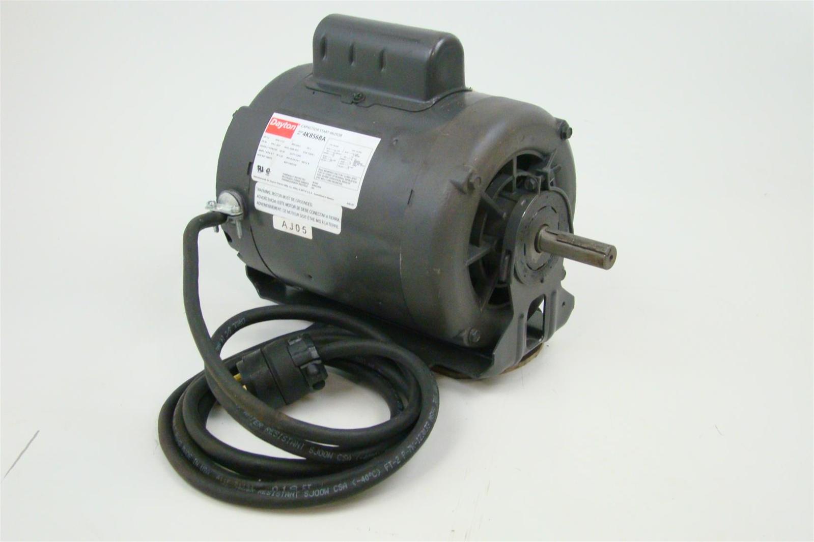 dayton single phase 1 2hp capacitor start motor 1725 rpm, 115 208 AC Motor Capacitor Wiring Diagram dayton single phase 1 2hp capacitor start motor 1725 rpm, 115 208