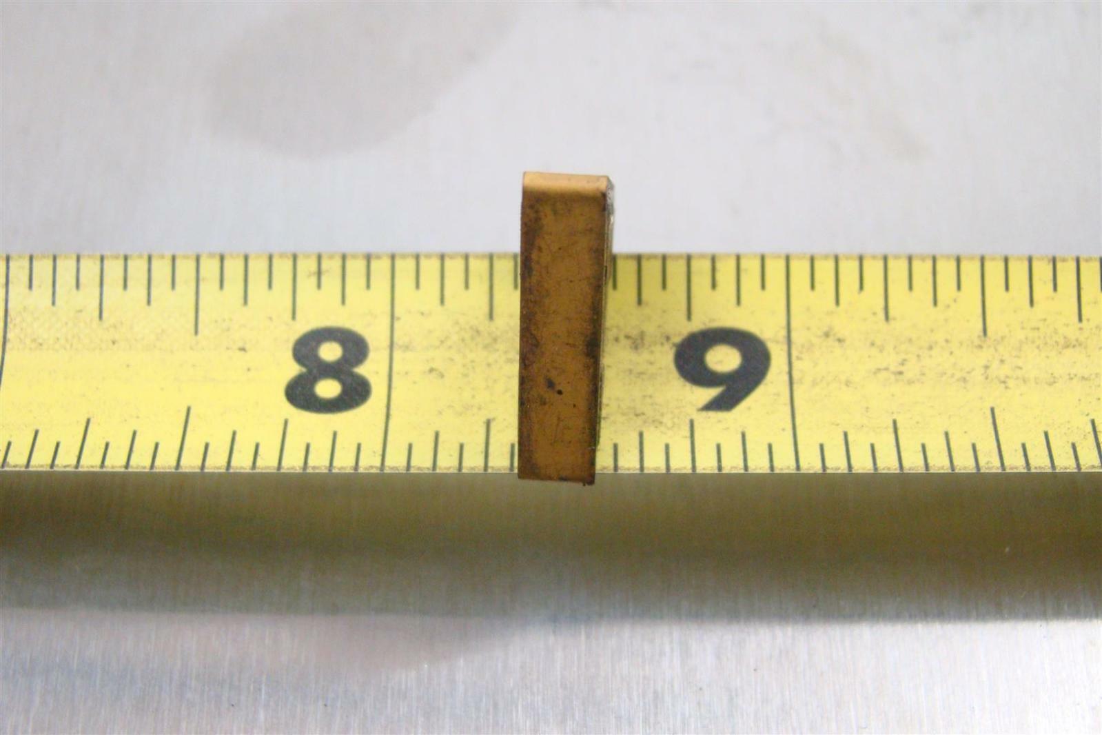 (5) Kennametal Carbide Insert, Turning Grade CVD Coated, KC9125