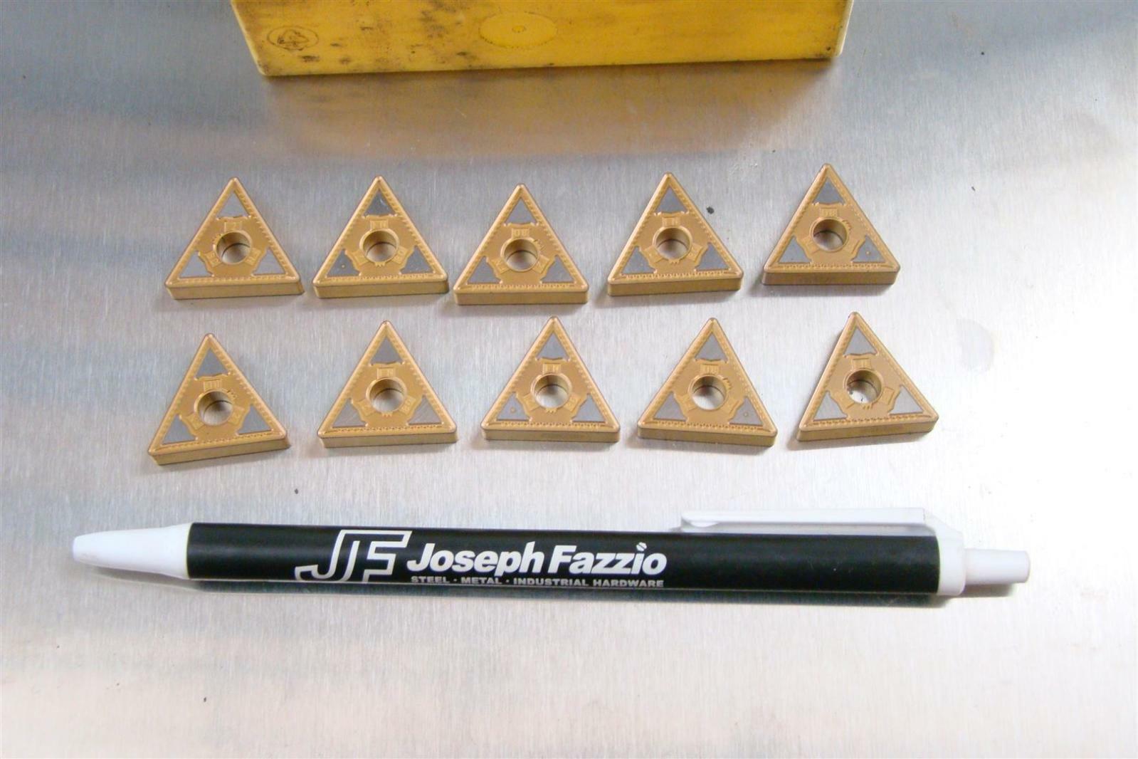 (10) Kennametal Carbide Insert , KC9125 Joseph Fazzio, Incorporated