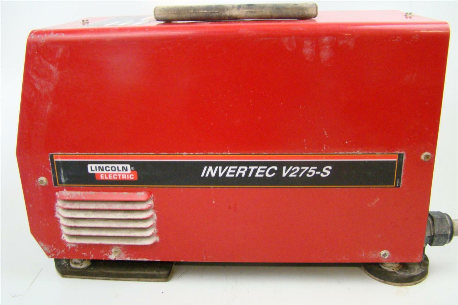 Lincoln CC TIG/Stick Welder 270 Amp, 1 or 3PH, Tweco , Invertec V275S