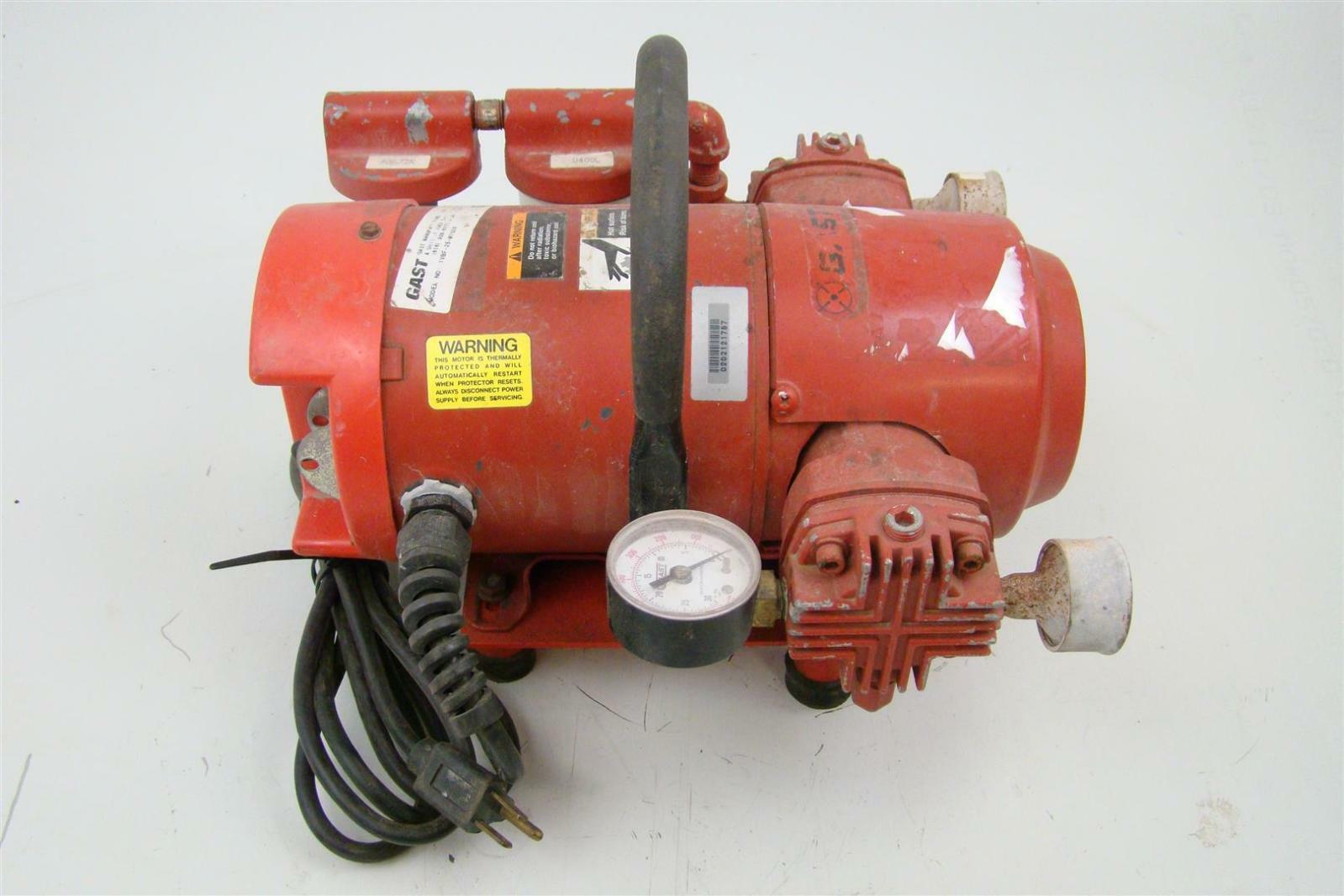 Gast Vacuum Pump for Core Drill Rigs , 1VBF25M100X Joseph Fazzio