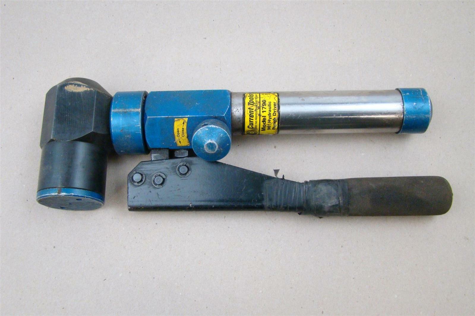 Currents Tools 90 Deg Hydraulic Punch Driver , Model 1790 Joseph Fazzio, Incorporated