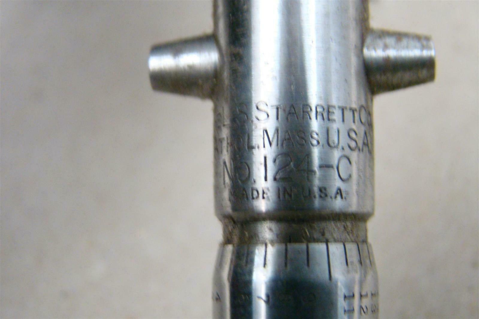 LS Starrett Co. Inside Micrometer , No.124C Joseph Fazzio, Incorporated