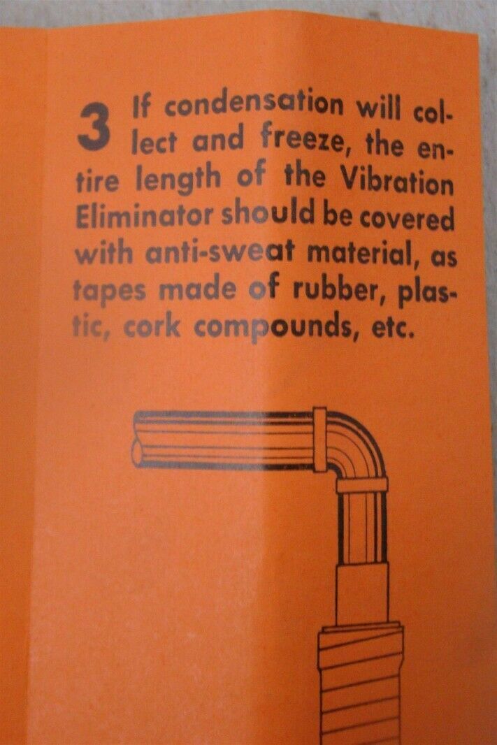 Anaconda Vibration Eliminator Flexable Pipe Joint , Bronze Core eBay