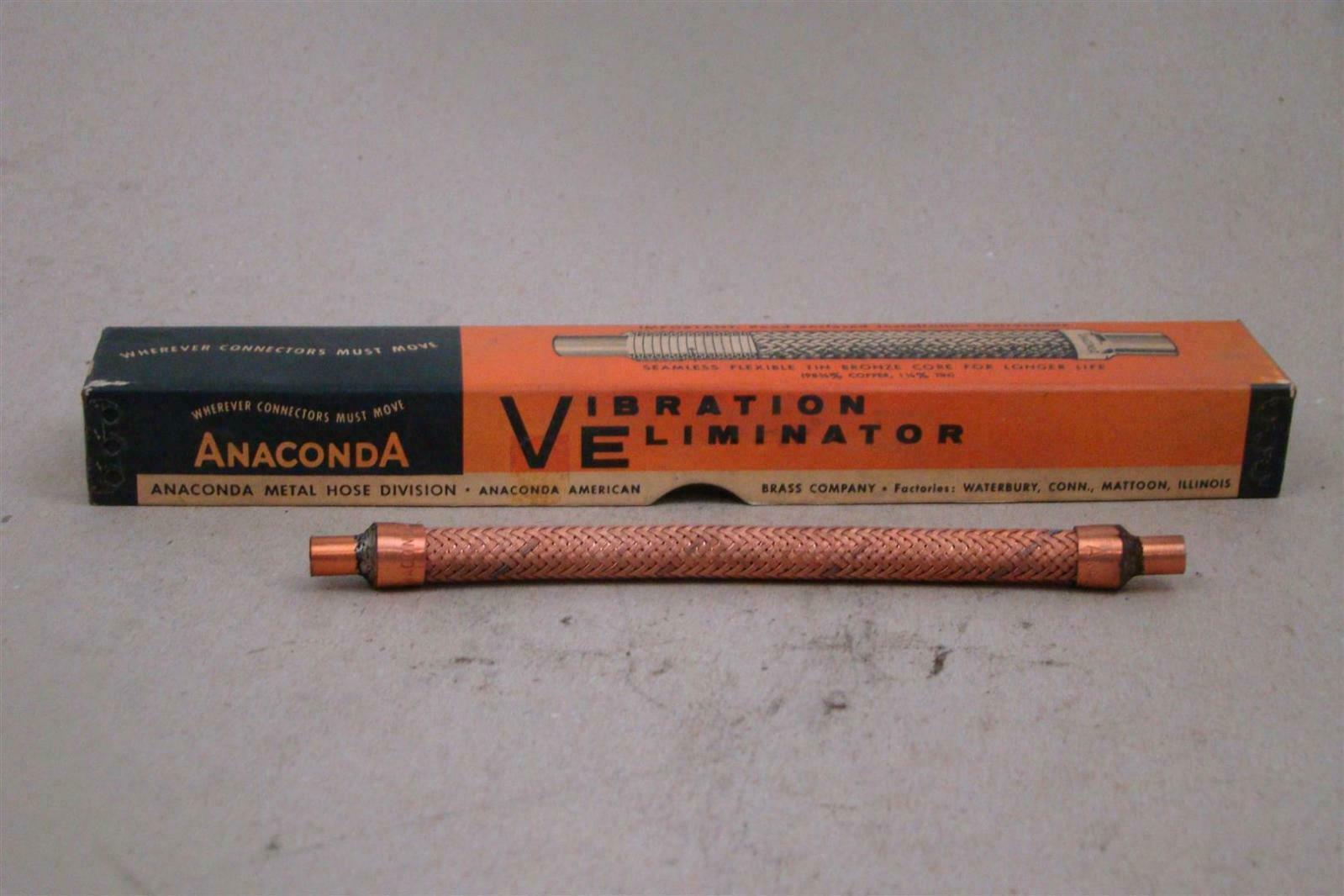 Anaconda Vibration Eliminator Flexable Pipe Joint , Bronze Core