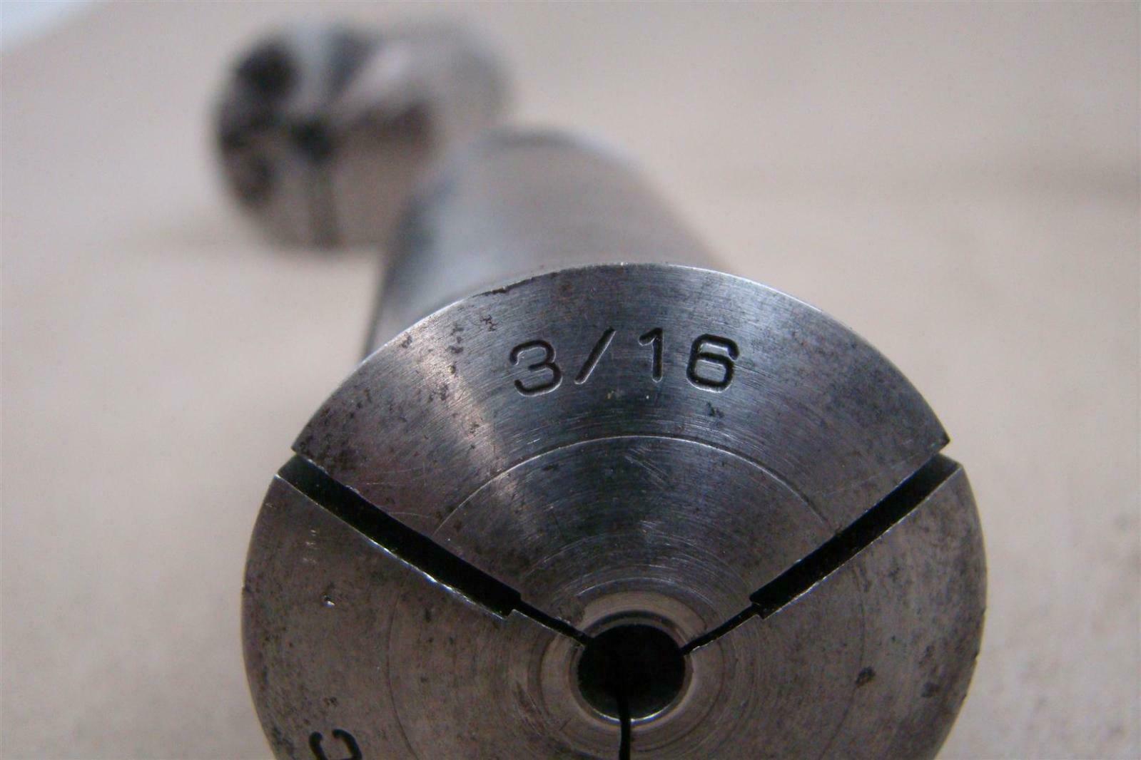 (3) Hardinge Collets Sizes 5/16", 3/16", 9/16", 5C Joseph Fazzio