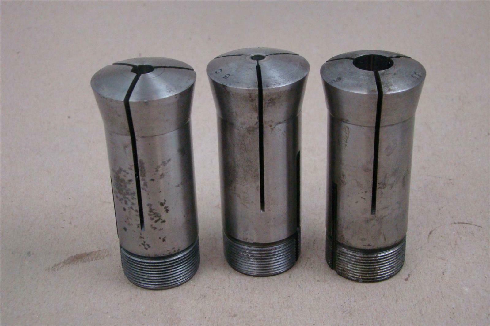 (3) Hardinge Collets Sizes 5/16", 3/16", 9/16", 5C eBay