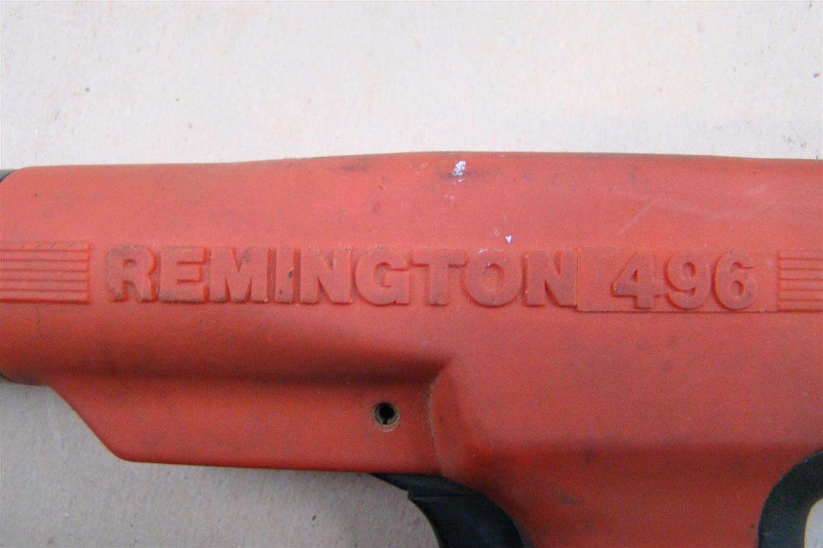Remington Low Velocity Powder Actuated Fastening Tool , Model 496