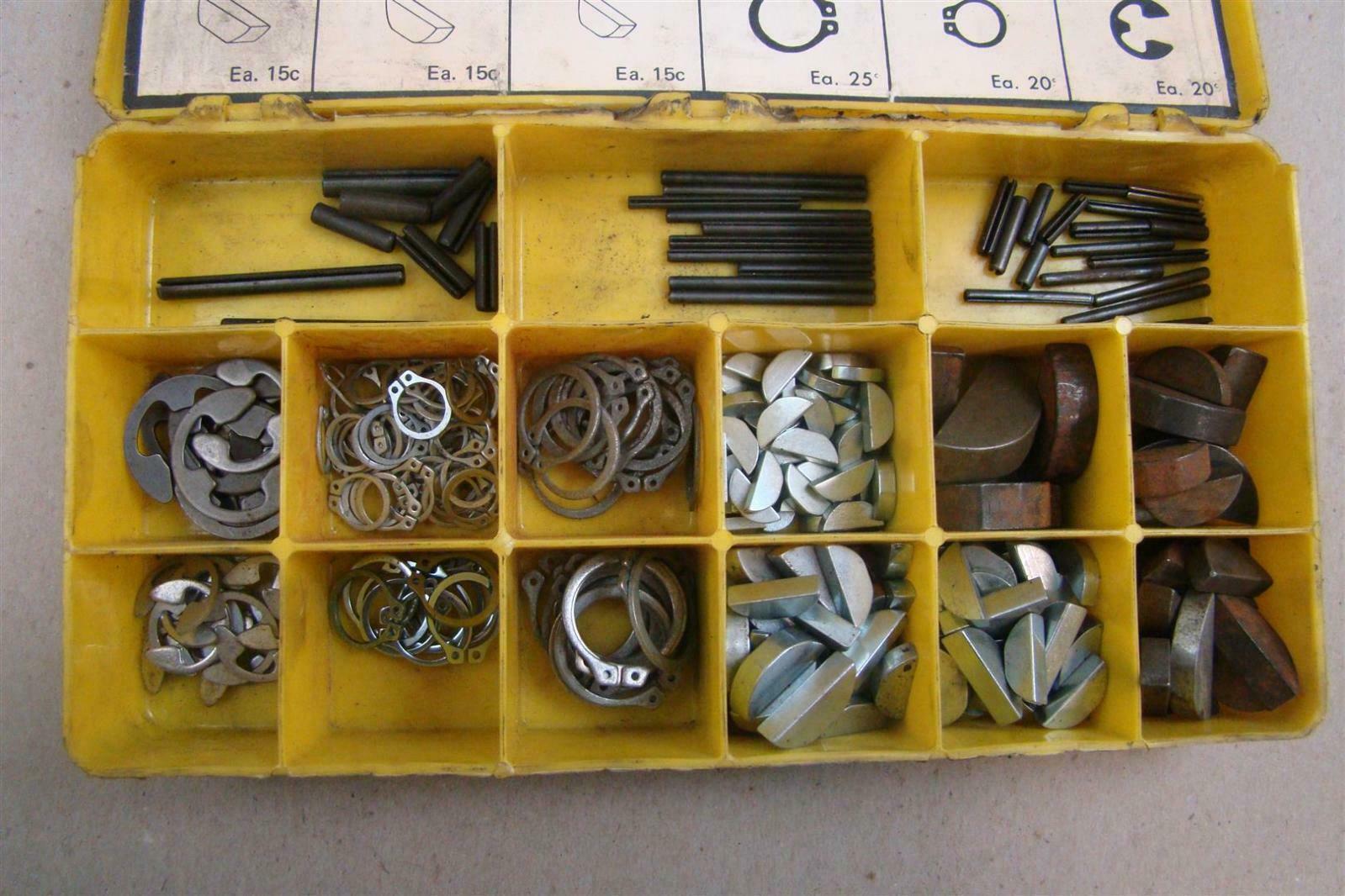 MasterXit Company Assortment of Spring Roll Pins Internal Snap Ring Kit