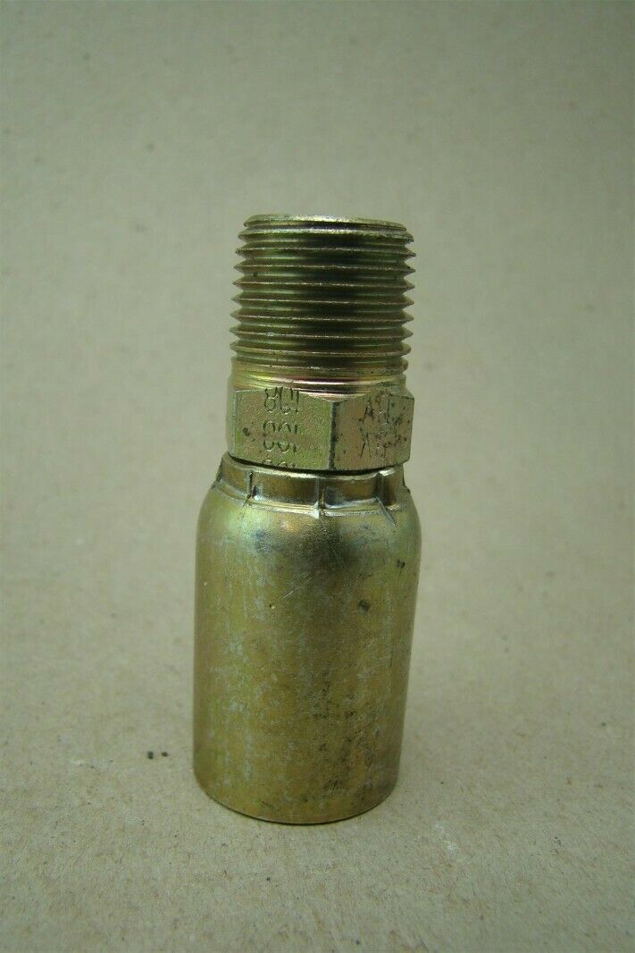 Synflex Male Hydraulic Hose Fitting , 801 Joseph Fazzio, Incorporated