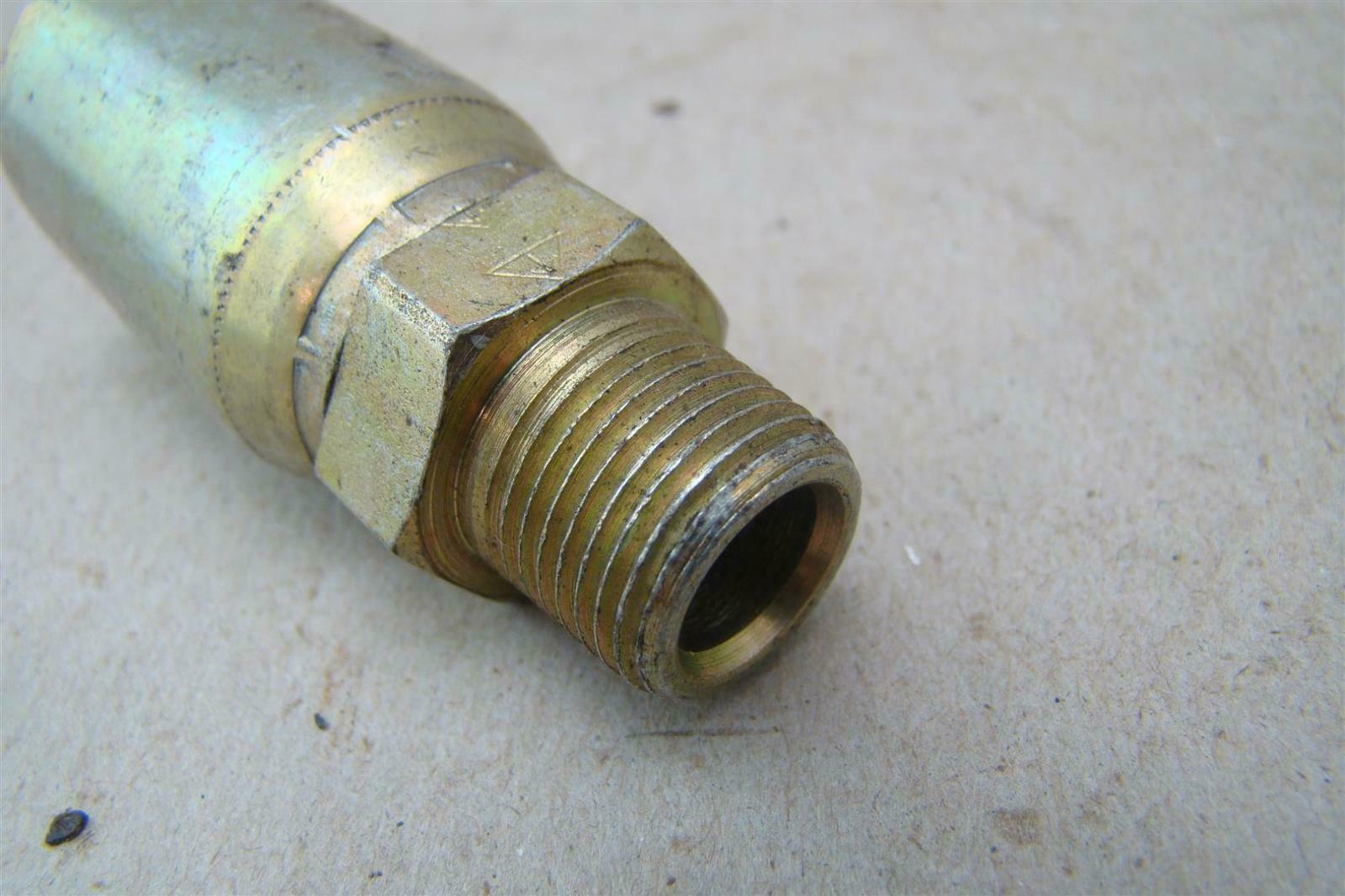 Synflex Male Hydraulic Hose Fitting , 1" Joseph Fazzio, Incorporated