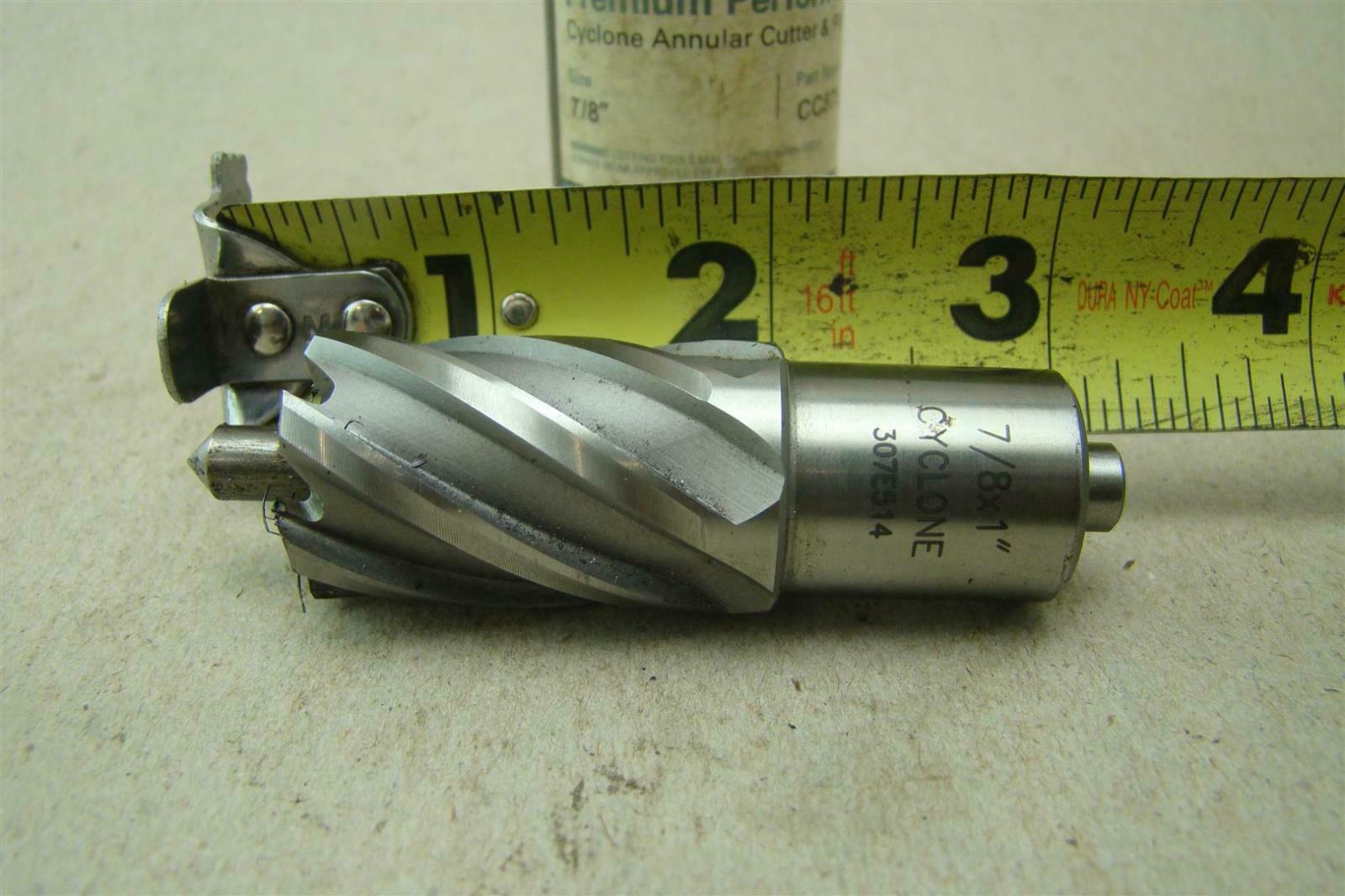 Evolution Cyclone Annular Cutters (7/8 x 1", 3/4 x 1"), CC Joseph