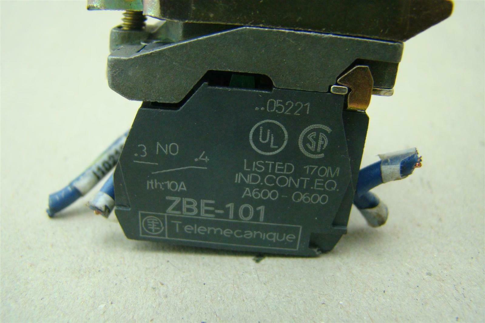 Telemecanique Switch with Contact Block 240v 3A, ZBE101 Joseph