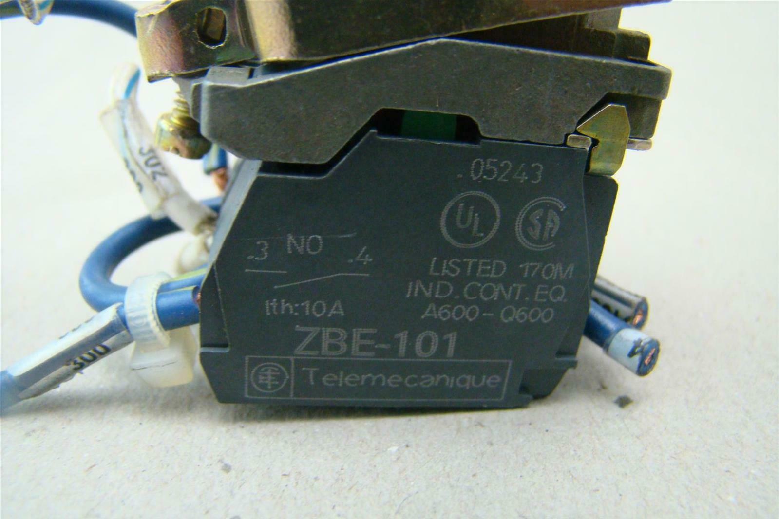 Telemecanique Switch with Contact Block 240v 3A, ZBE101 Joseph