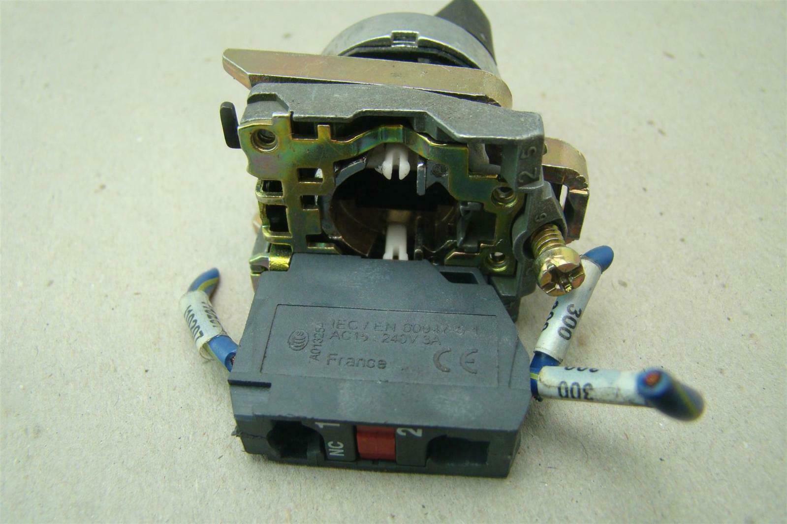 Telemecanique Switch with Contact Block , ZBE-102 | Joseph Fazzio ...