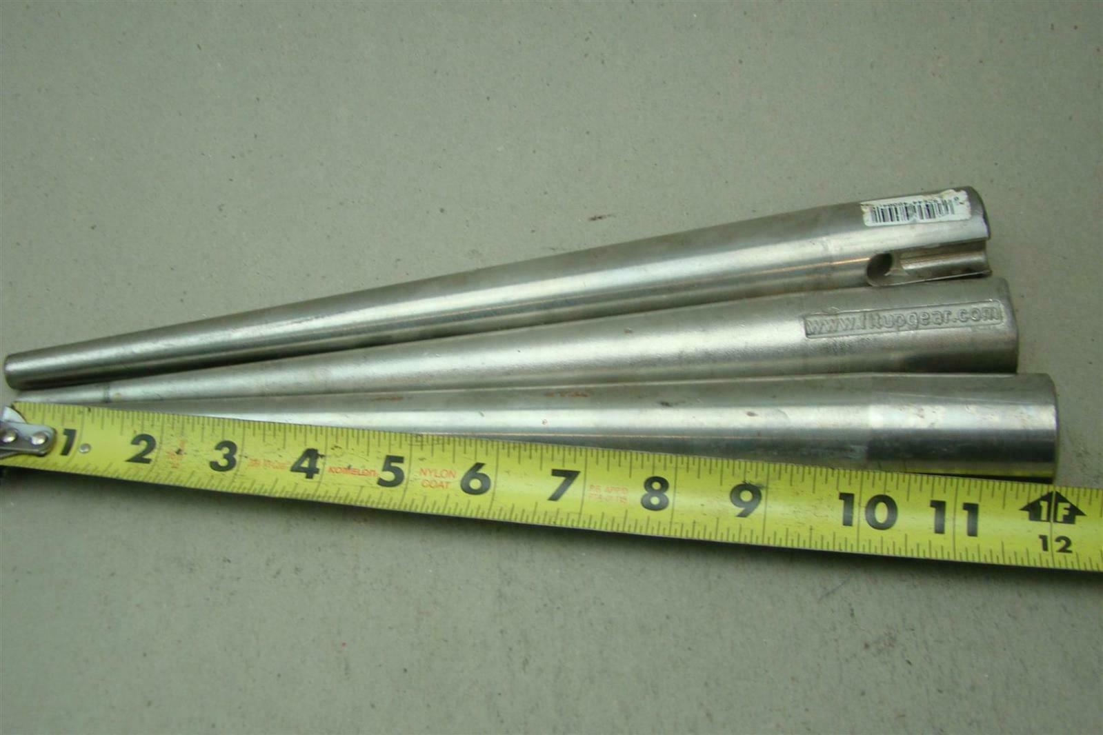 (3) Fitupgear Stainless Steel Bull Pins, 12" , SS Joseph Fazzio