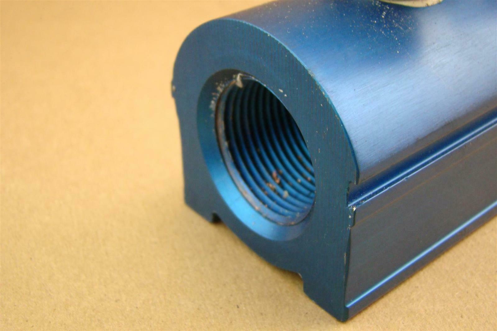 Plastixs 6Port Injection Molding Manifold 1/2" Valves, 13" Joseph