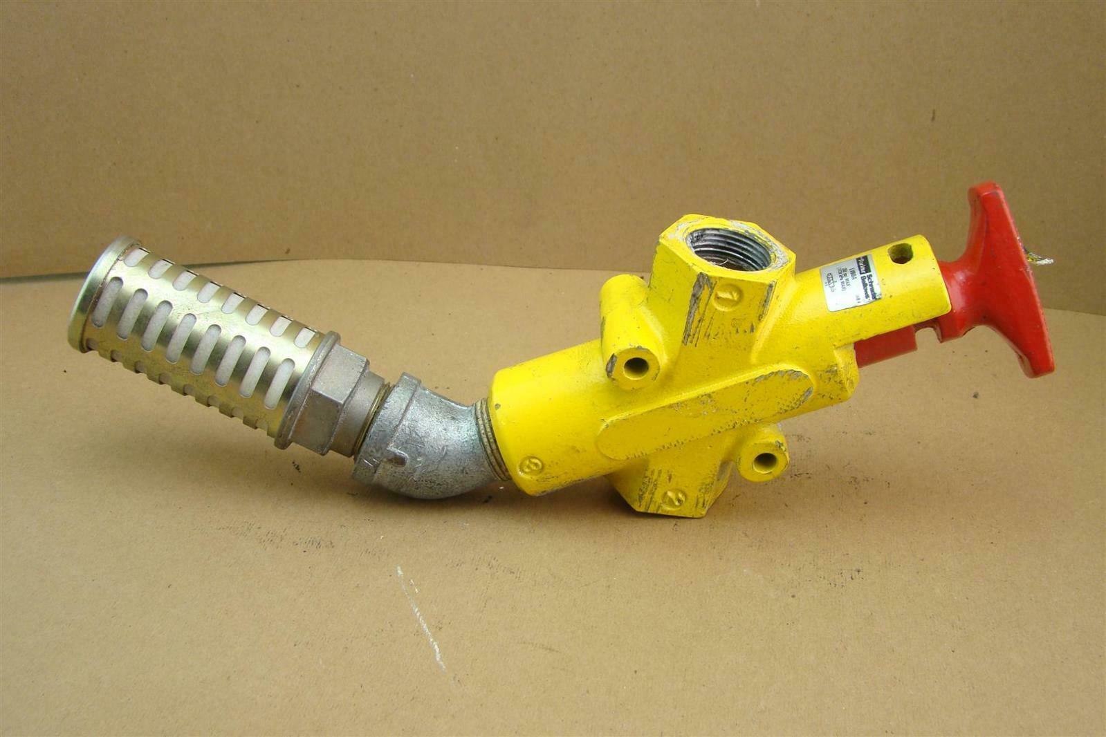 Parker 1" NPT Pneuatmic Lockout Saftey Valve 250 psi Max, 1724 kPa Max