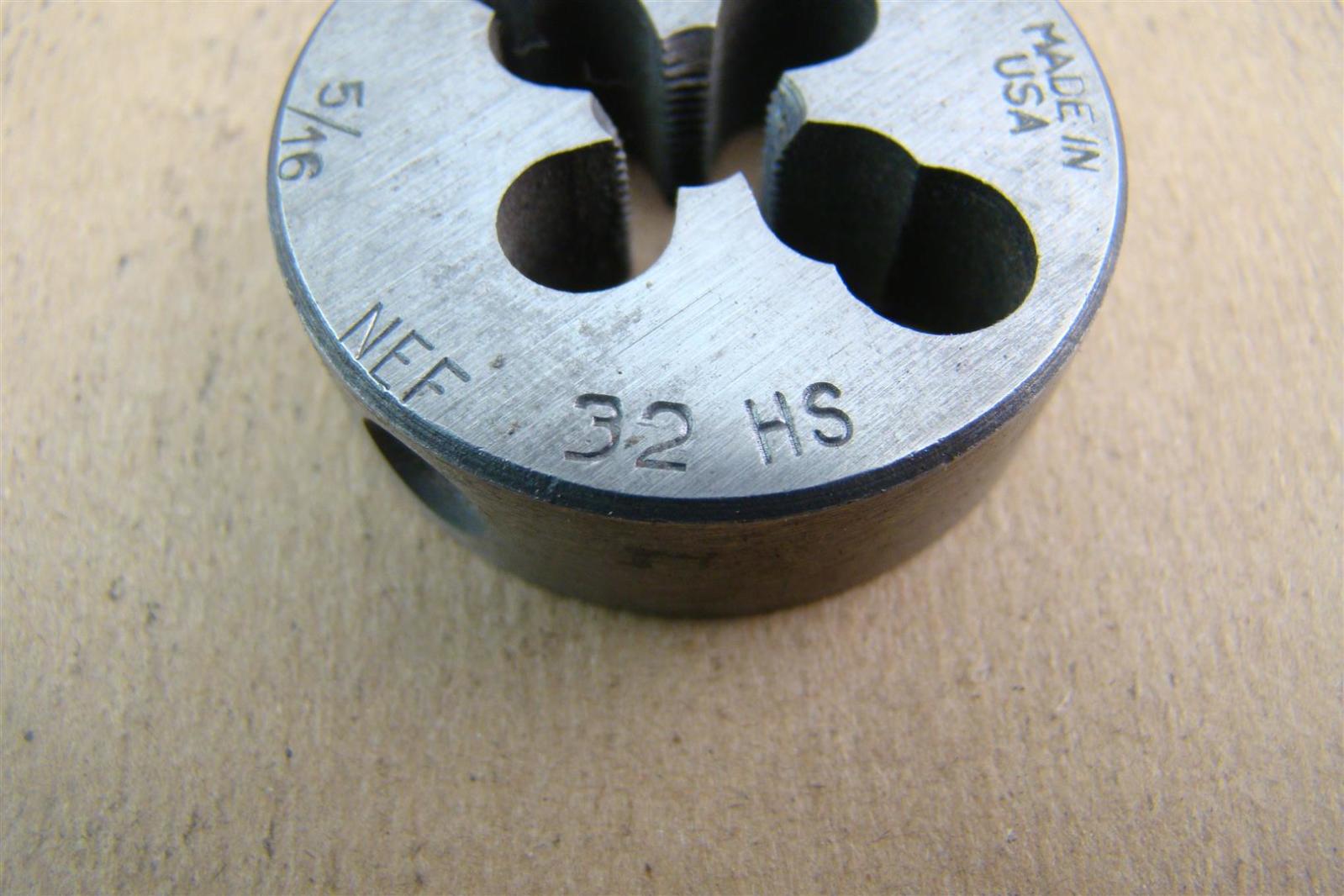 (3) GTD Rethreading Dies M14, 5/8", 5/16", HS Joseph Fazzio, Incorporated