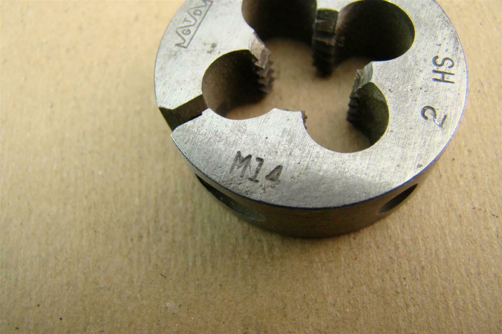 (3) GTD Rethreading Dies M14, 5/8", 5/16", HS Joseph Fazzio, Incorporated