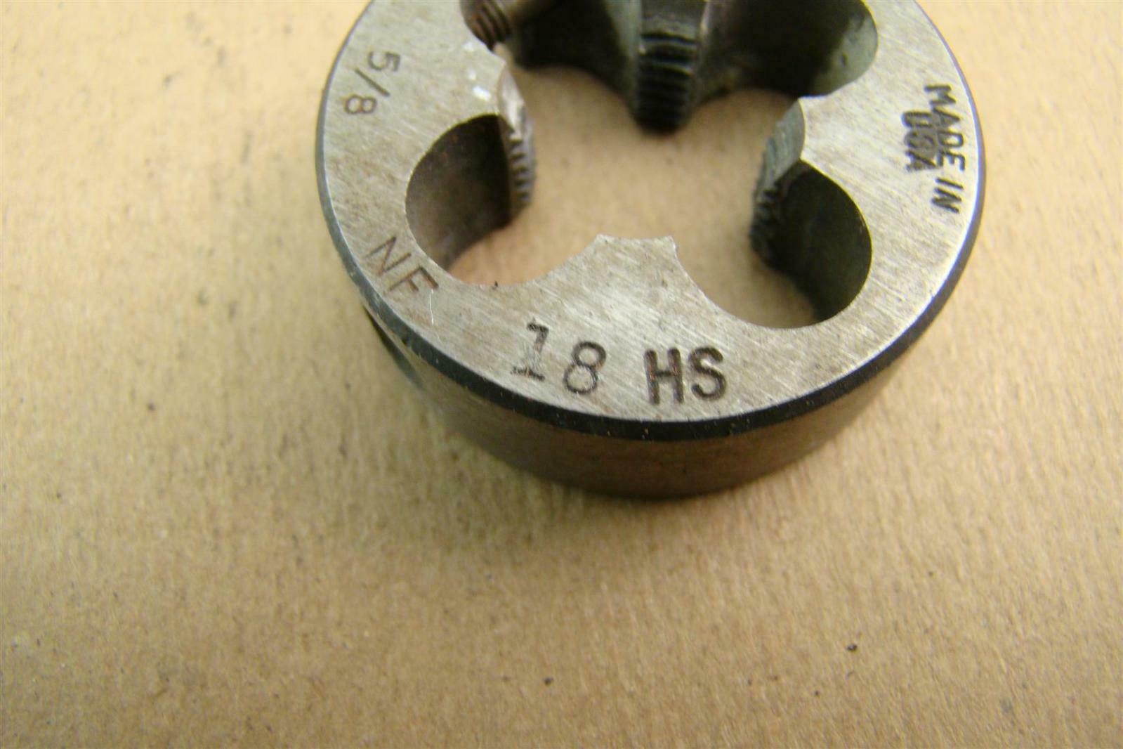 (3) GTD Rethreading Dies M14, 5/8", 5/16", HS Joseph Fazzio, Incorporated