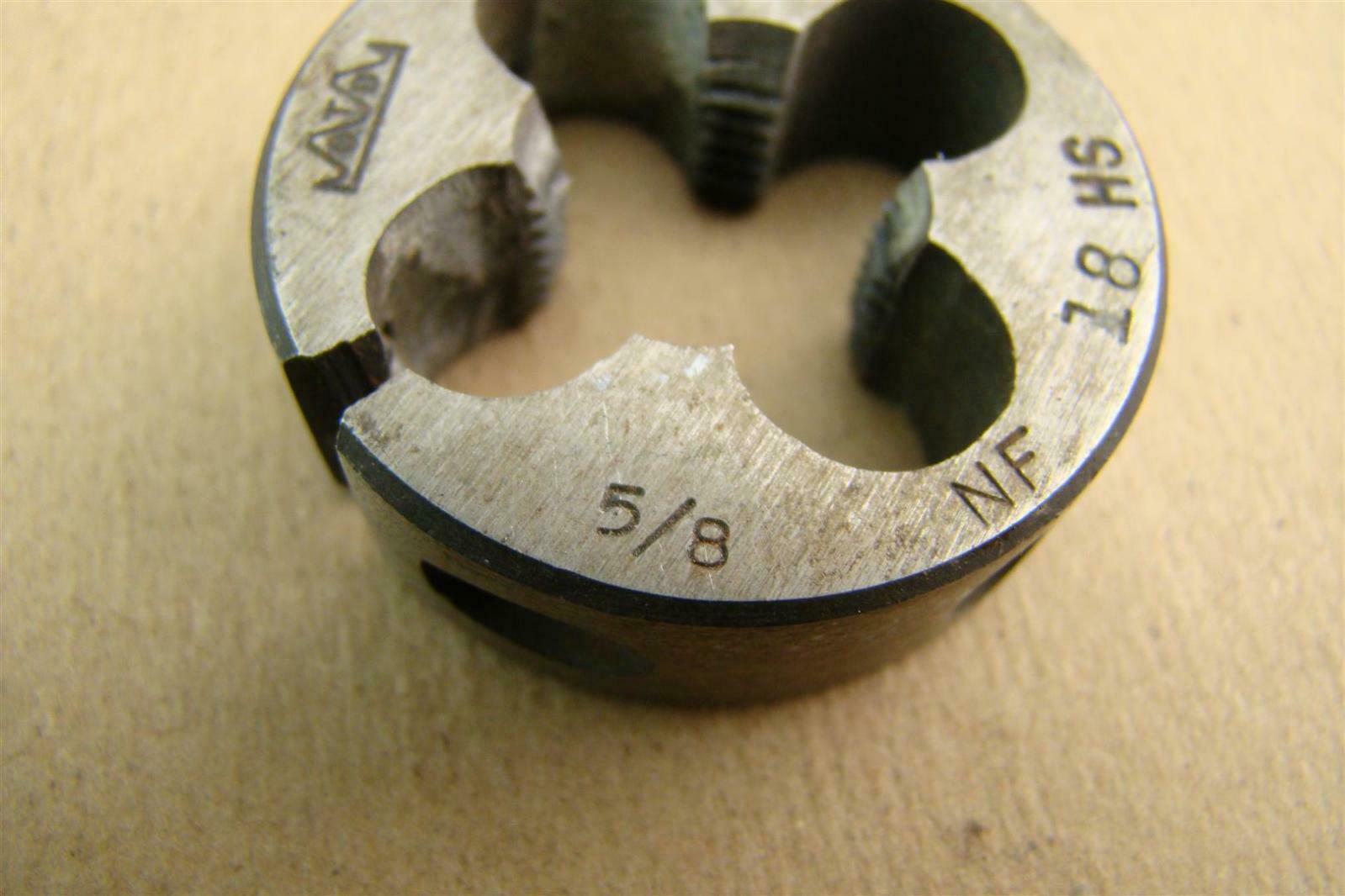 (3) GTD Rethreading Dies M14, 5/8", 5/16", HS Joseph Fazzio, Incorporated