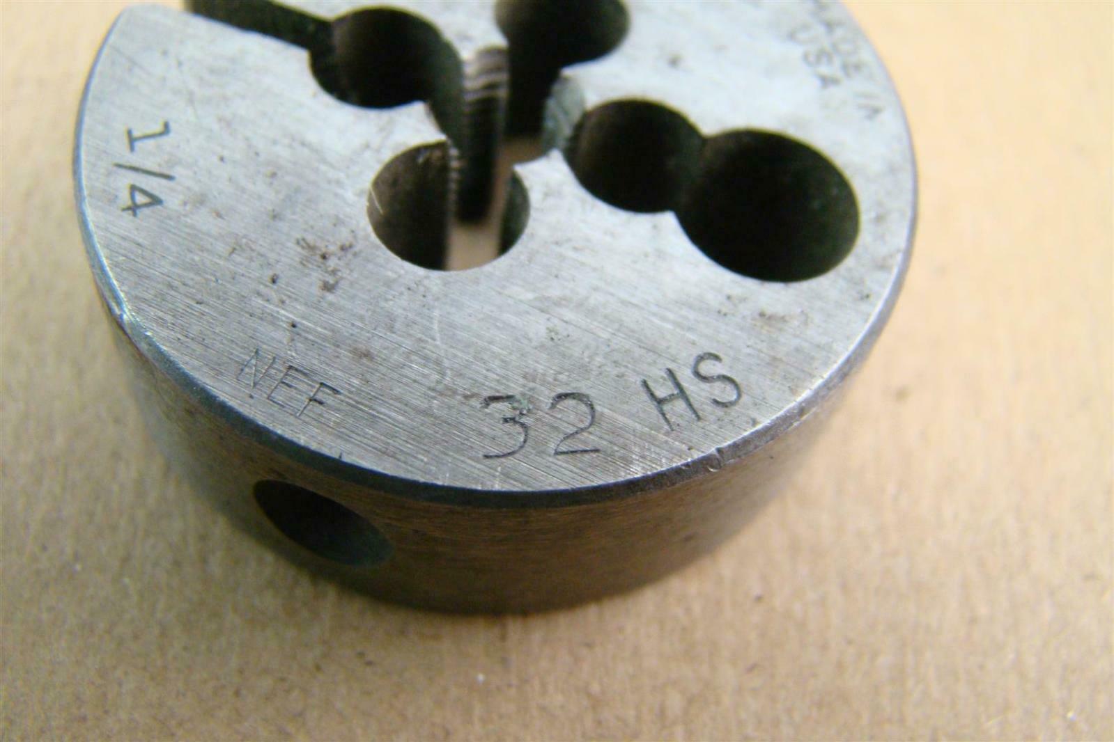 (3) GTD, Craftsman Rethreading Dies 5mm x 80, 1/4", m16, hs Joseph