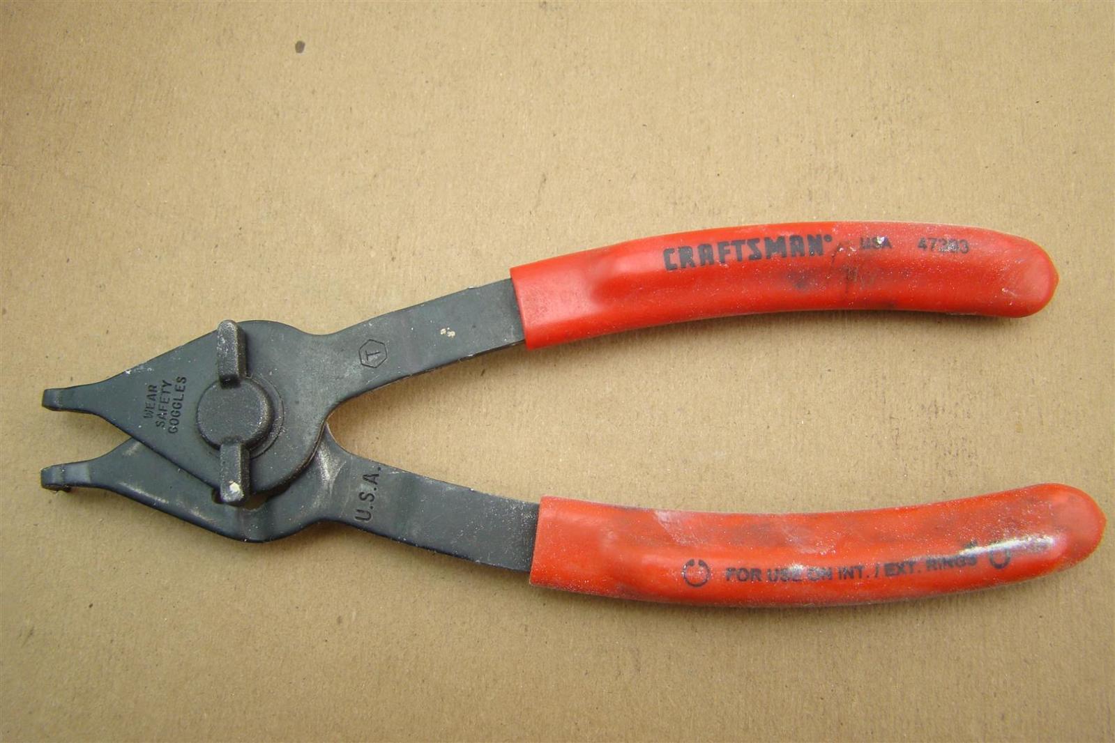 Craftsman QTR Turn Snap Ring Pliers Set , 4512B, 47392 Joseph