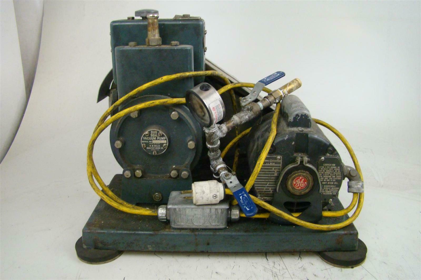 W.M. Welch 1/2 HP Duo Seal Vacuum Pump 115/230v, 1PH, 1725 RPM