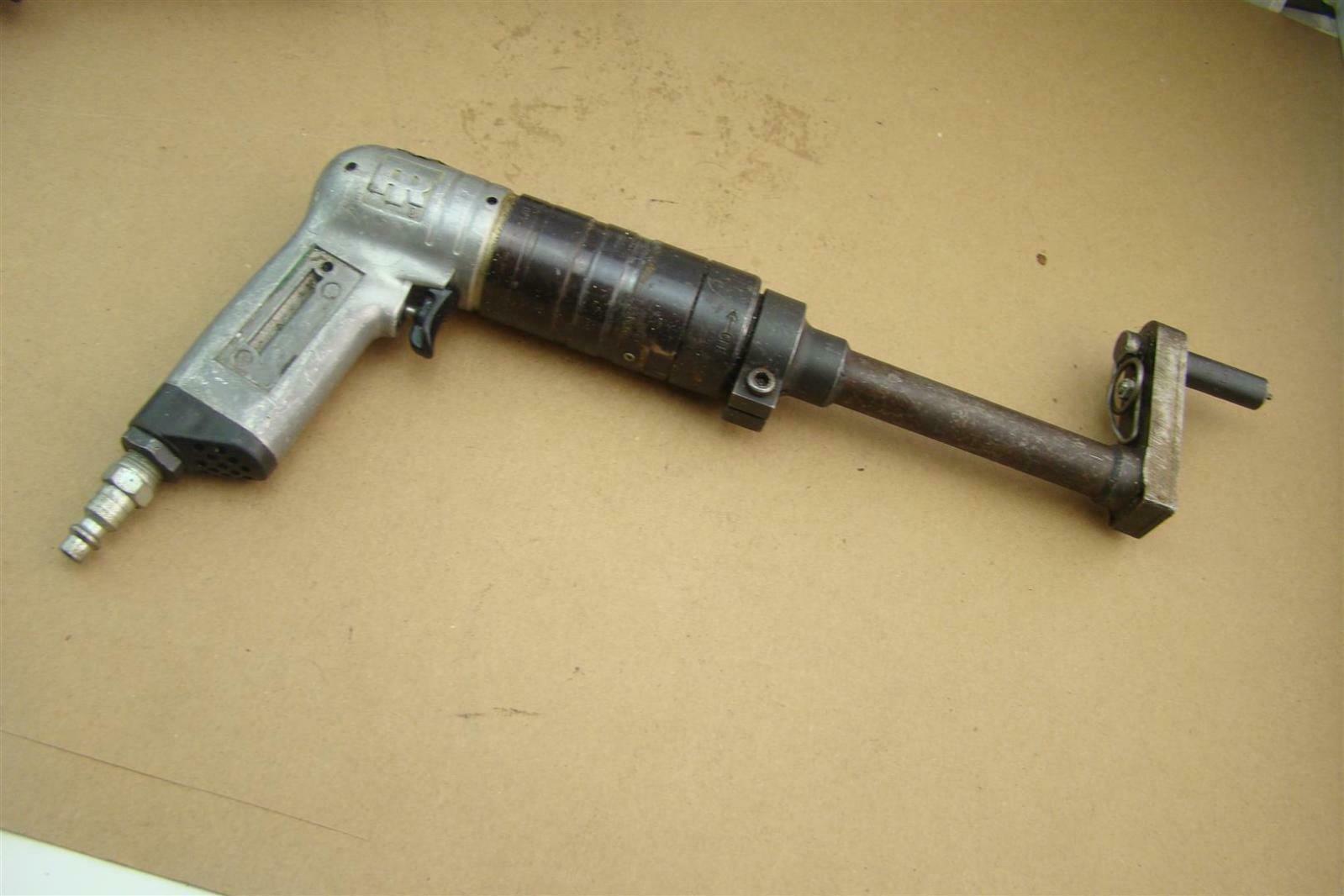 (2) Ingersoll Rand Pistol Style Pneumatic Drill w/ HiShear HiLock