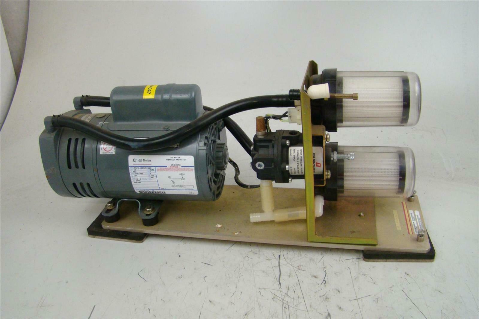 Gast 1/4HP Vacuum Pump with filter and regulator 220v, 0523P335