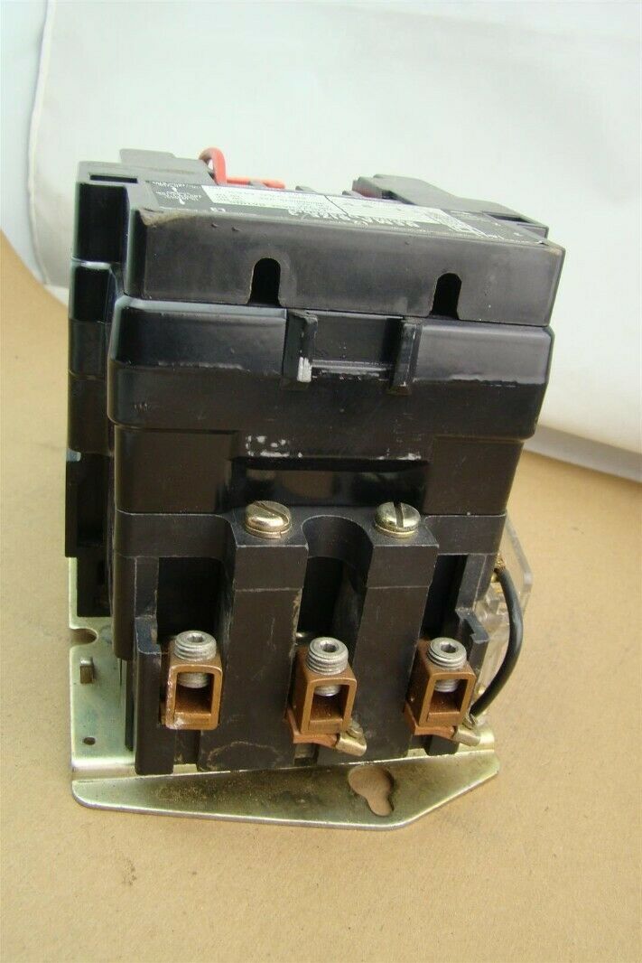 Square D Motor Starter Size 3, 600vAC Max, Series A, 8536, SEO 1 Joseph Fazzio, Incorporated