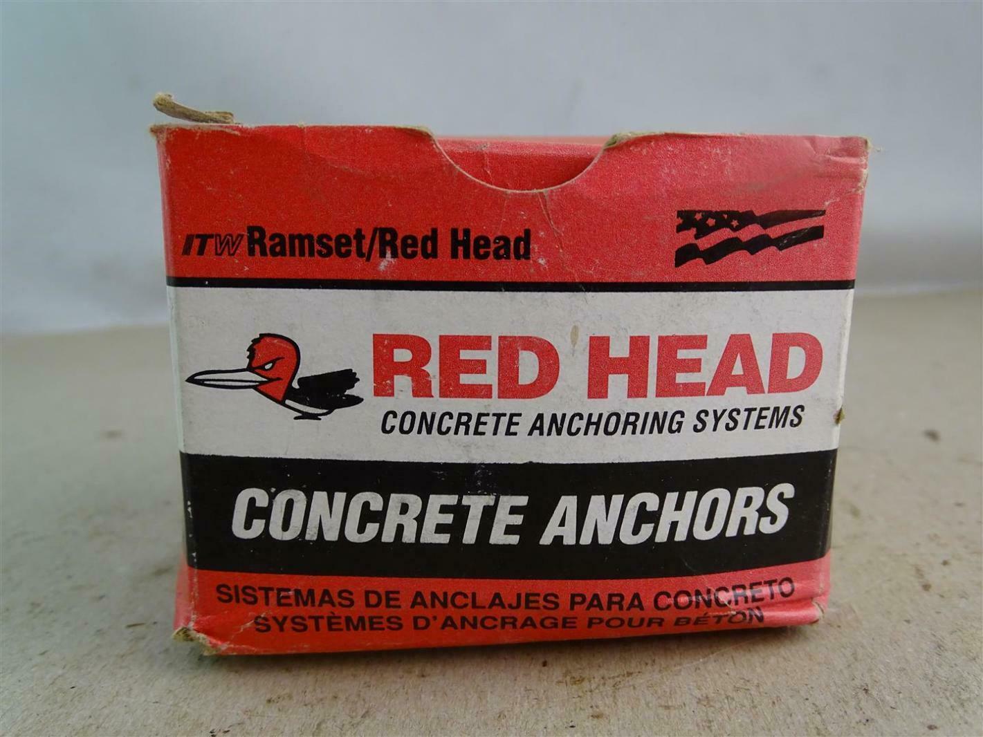 Red Head Concrete Anchors 1/4"x15/8" , RD4158 Joseph Fazzio