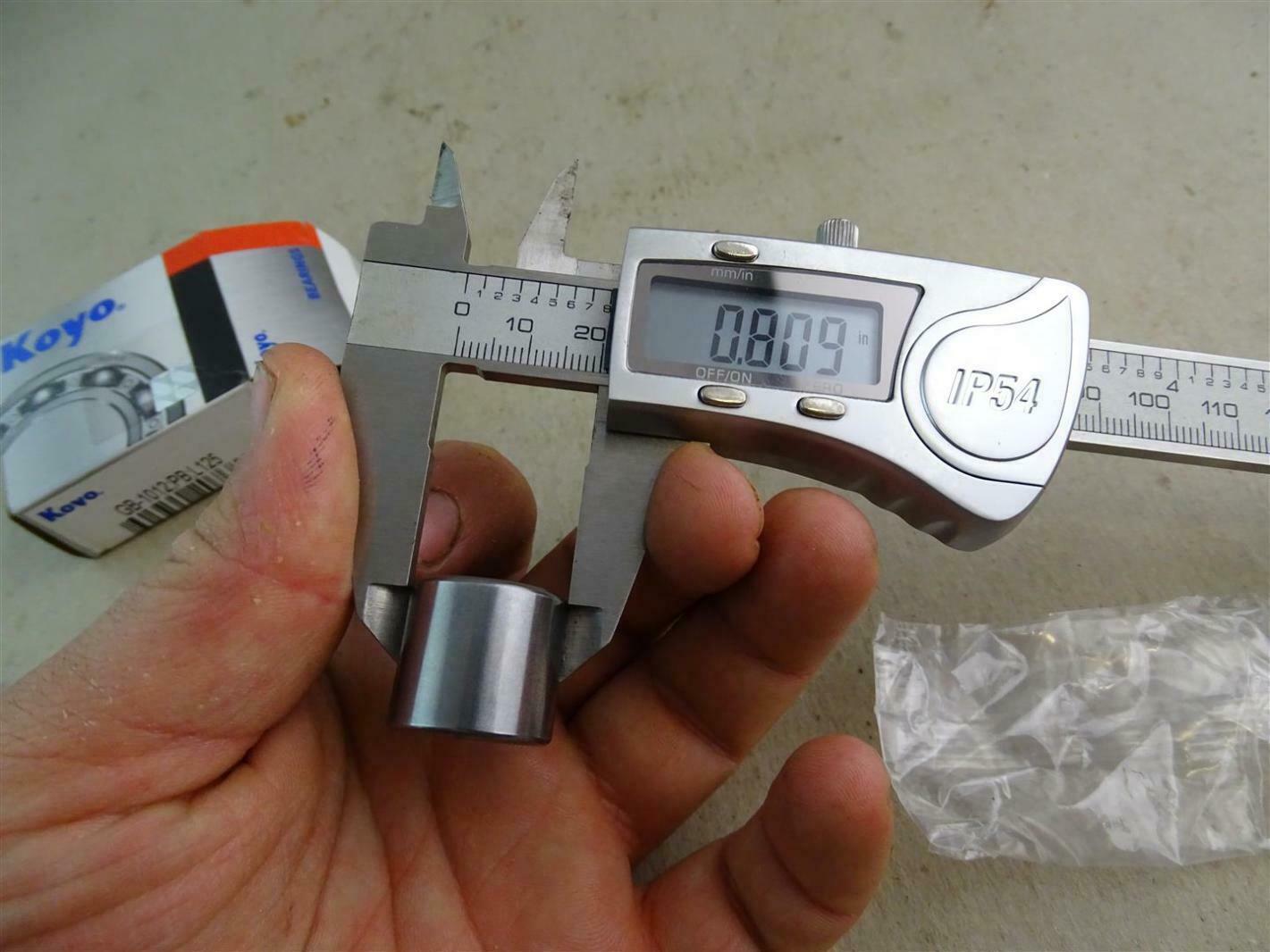 Koyo Bearings Precision Needle Roller, Drawn Cup Open , GB1012;PB;L125