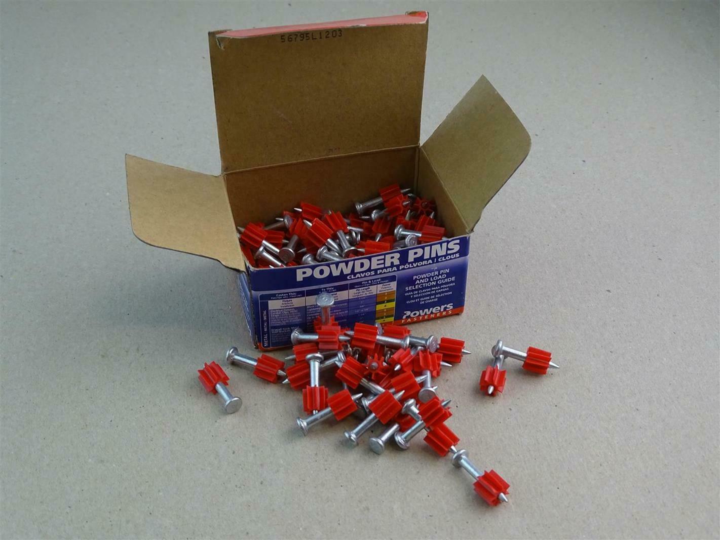 Power Fasteners Powder Pins 1" 100 count , 50026 Joseph Fazzio