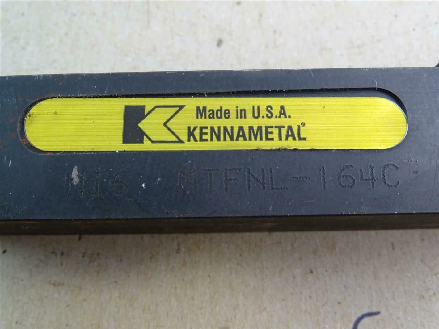 Kennametal Indexable Lathe Grooving and Cutoff Tool Holder , HI6 NTFNL