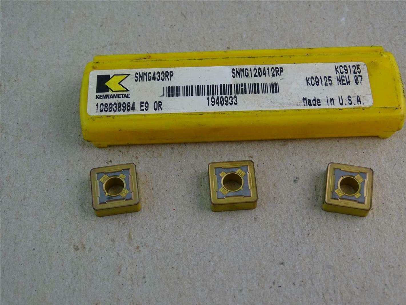 Kennametal Roughing Positive Insert , SNMG433RP Joseph Fazzio, Incorporated