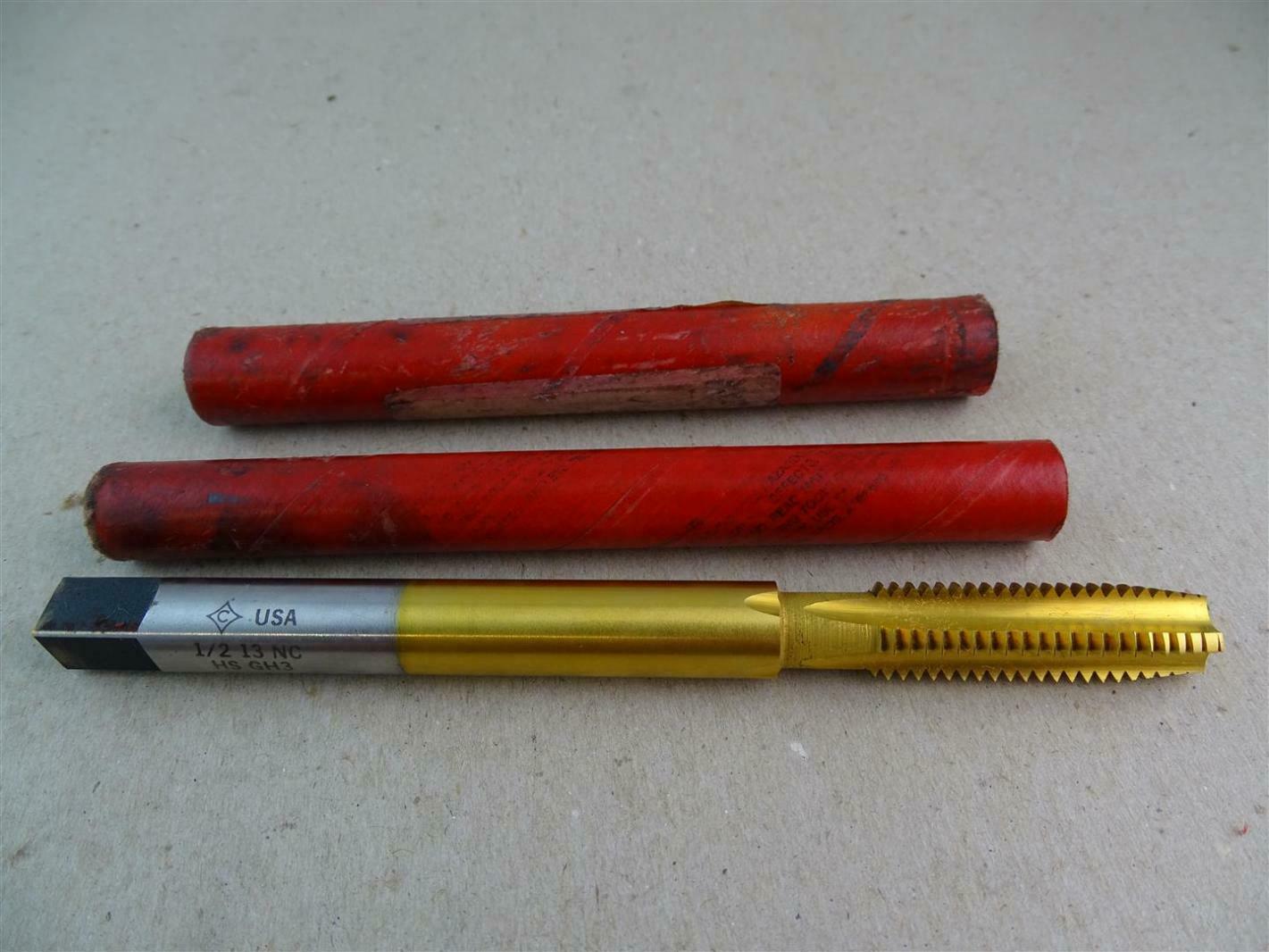 Union Hss 1/213 NC Bottom Tap GH3 , 1/2 13 NC HS GH3 Joseph Fazzio