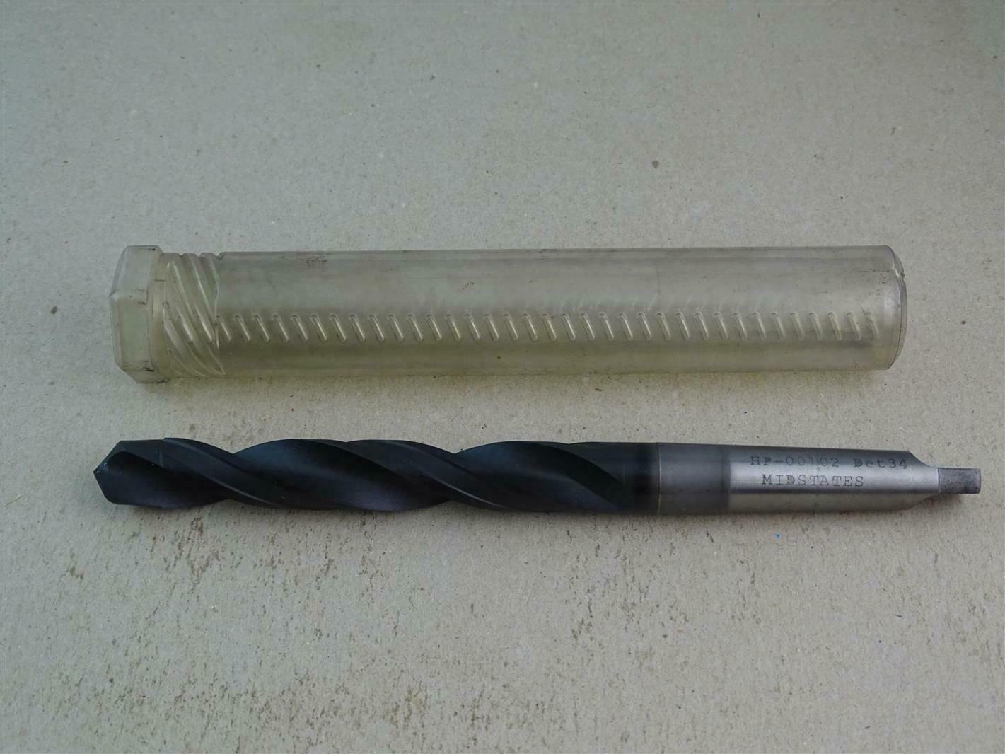 Guhring Hsco Step Drill , Morse Taper Shank .643 x .700", HP00102 DET 34 Joseph Fazzio