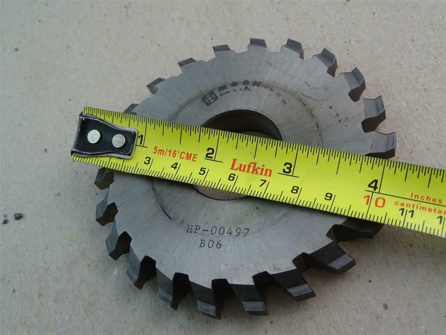 Moon Cutter Company  Milling Form Cutter  , HP-00497B06