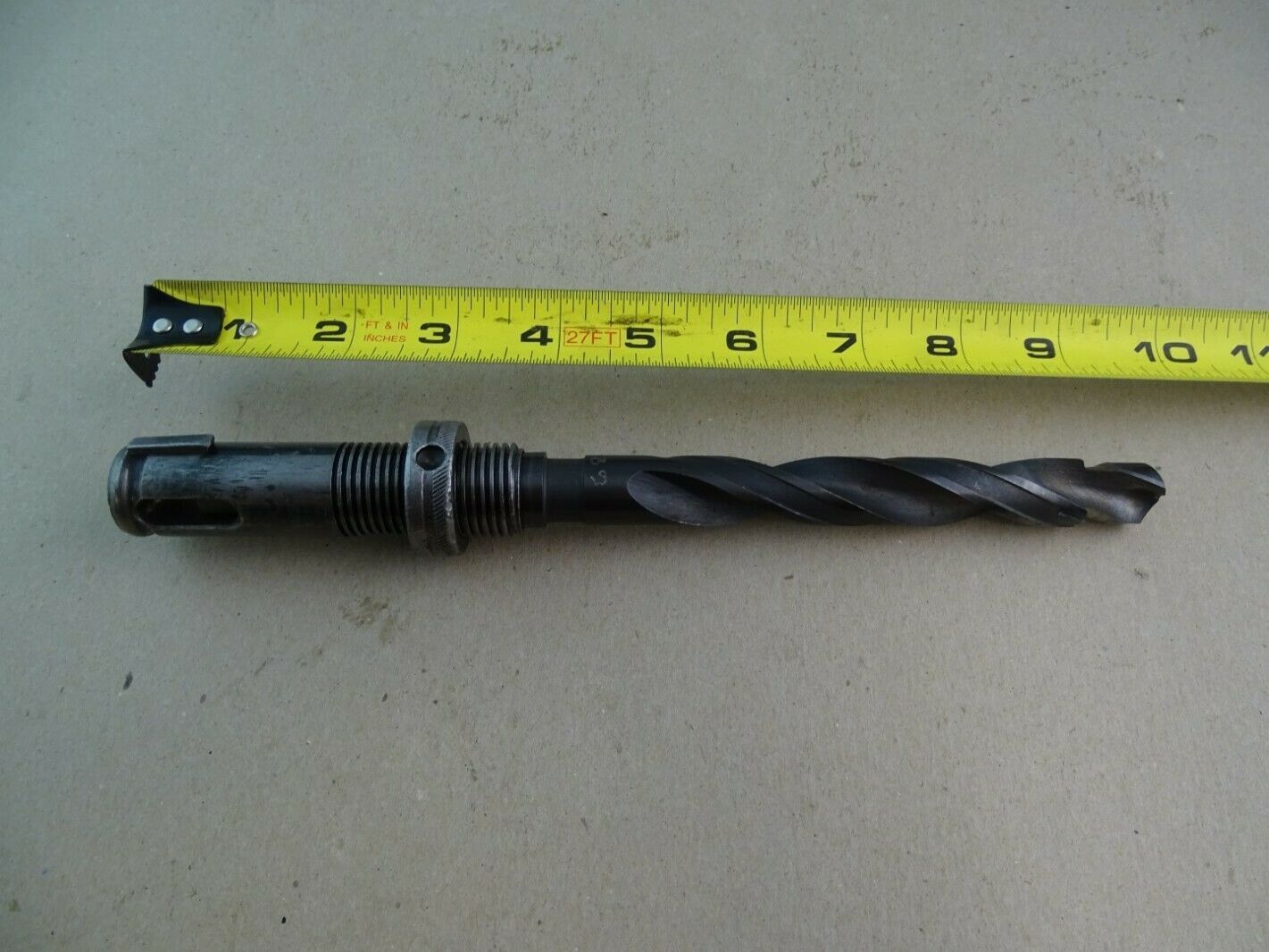 USA Step Drill Bit, threaded shank adapter , .656" Joseph Fazzio