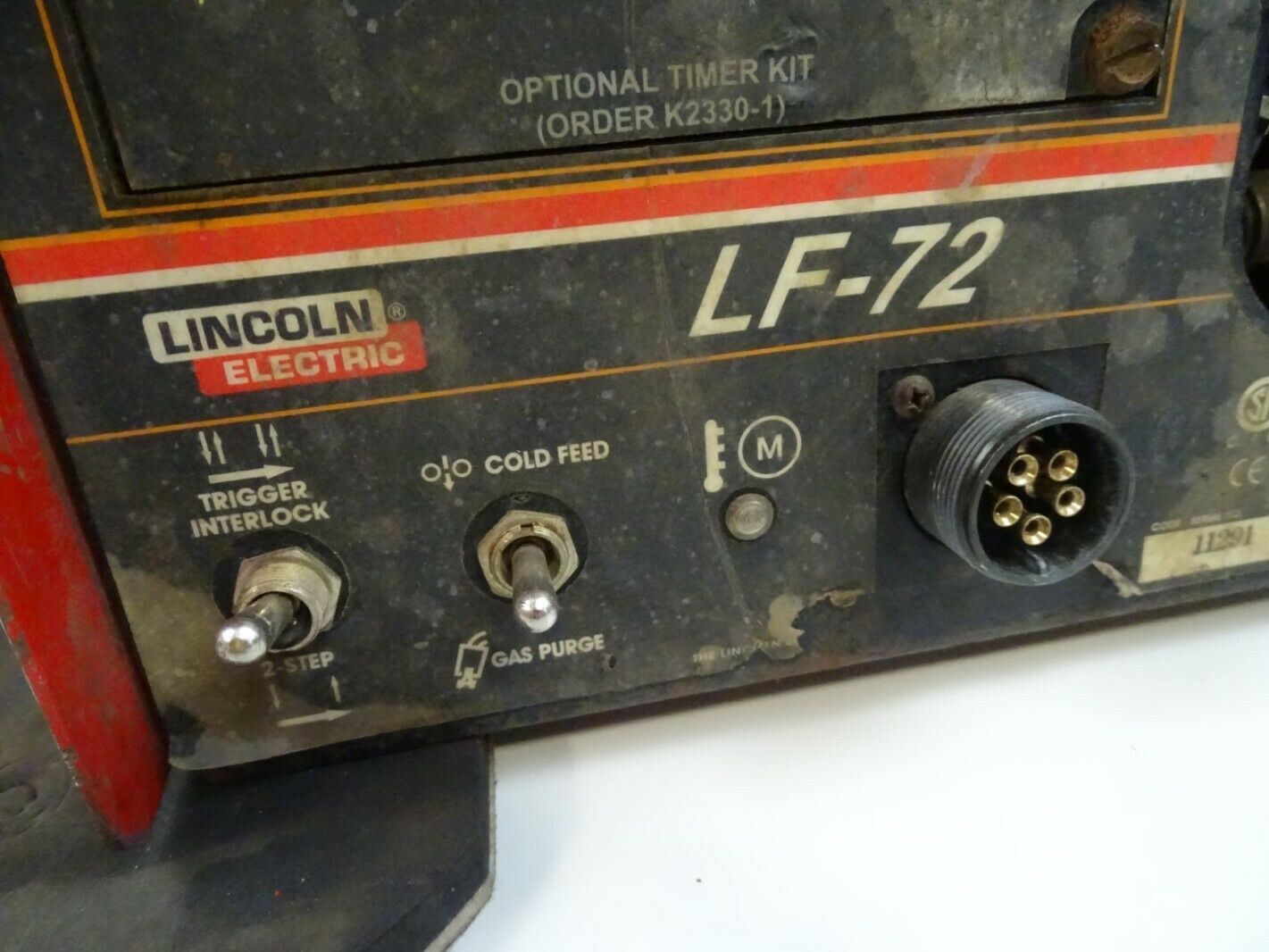 Lincoln Electric LF72 Wire Feeder 500A 2442V Mig Welder ,