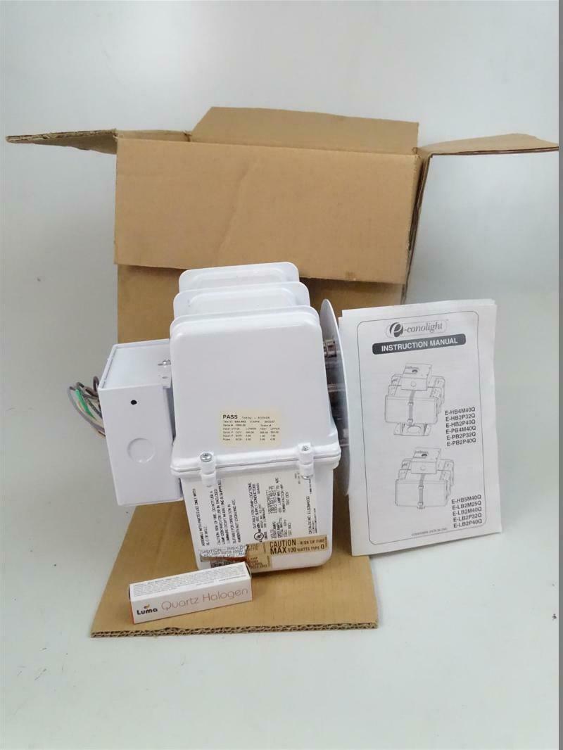 E-Conolight  400w HID Luminaire Fixture 120/208/240/277v , ELB2M40QQ