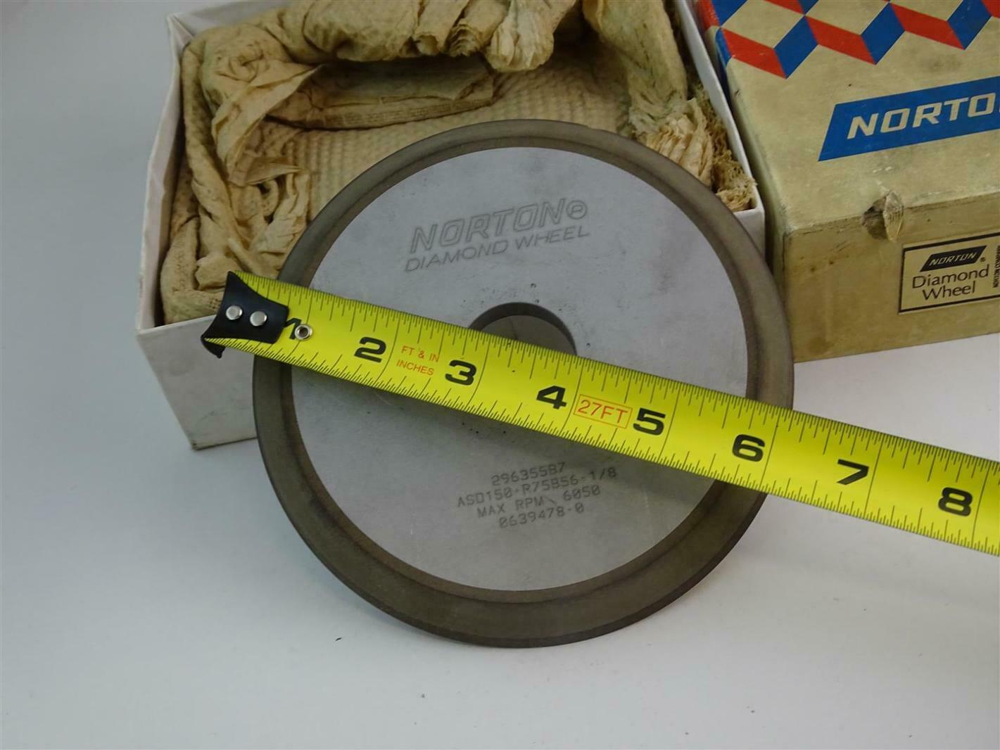 Norton Diamond Wheel , ASD150 Joseph Fazzio, Incorporated