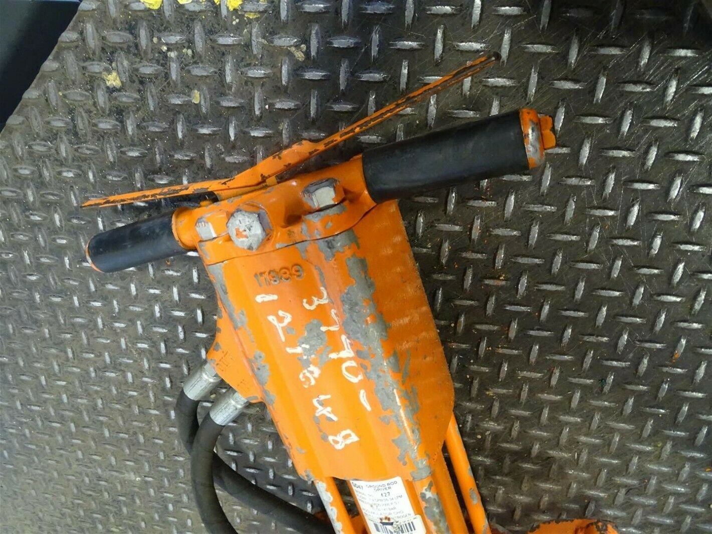 Stanley Hydraulic 5/8" Capacity Ground Rod Driver GD47, 37000121648 Joseph Fazzio, Incorporated